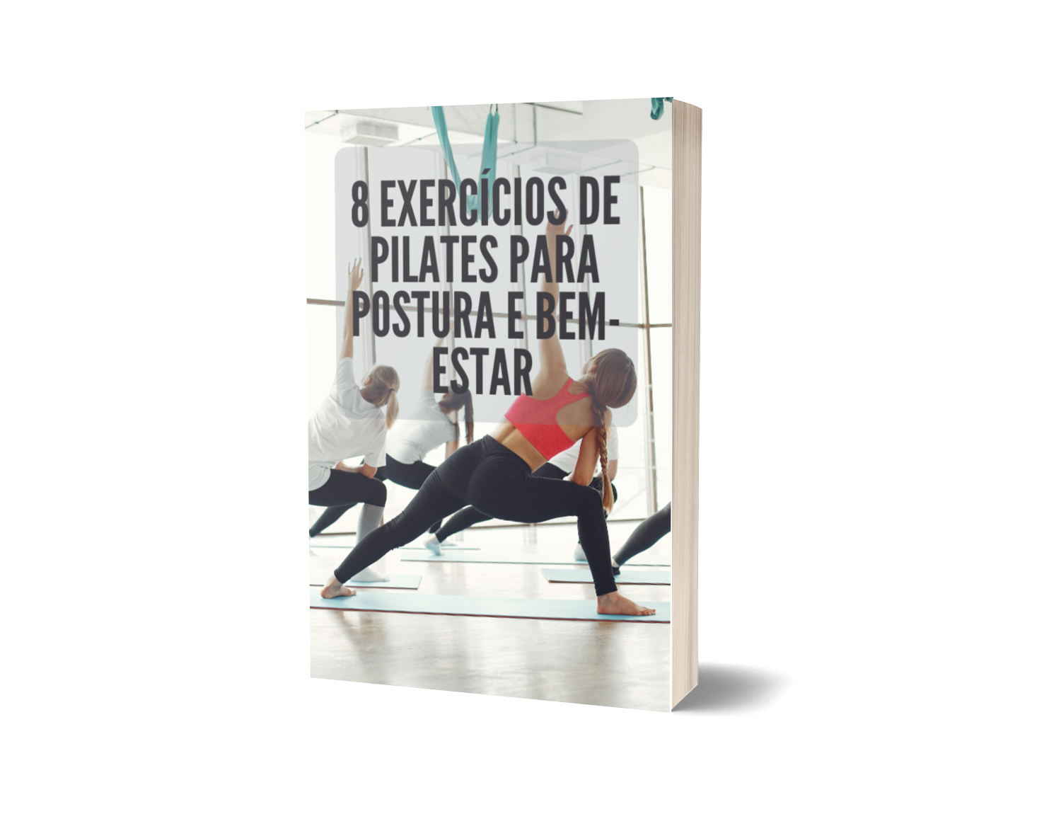 Pessoa praticando exercícios de pilates em casa durante quarentena com ambiente aconchegante e iluminação natural